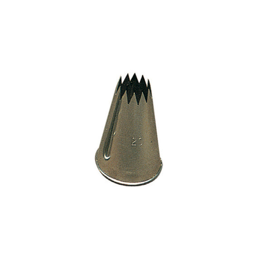 Star Piping Nozzle Large Tips ø 14 mm, Stainless Steel, 127/14