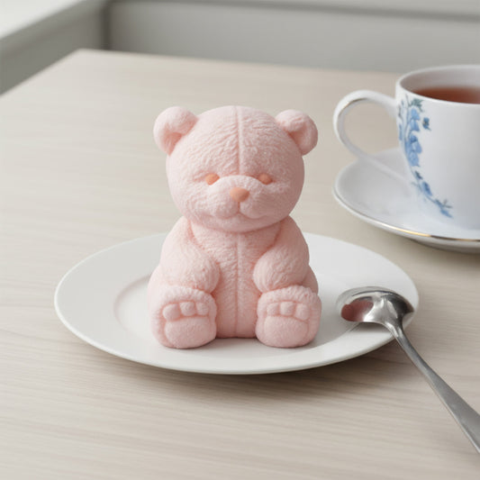 Mini Teddy Bear Silicone Mould, HM199