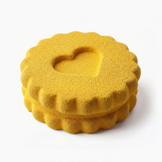 Classic Heart Cookie Mini cake Silicone Mould, HM216