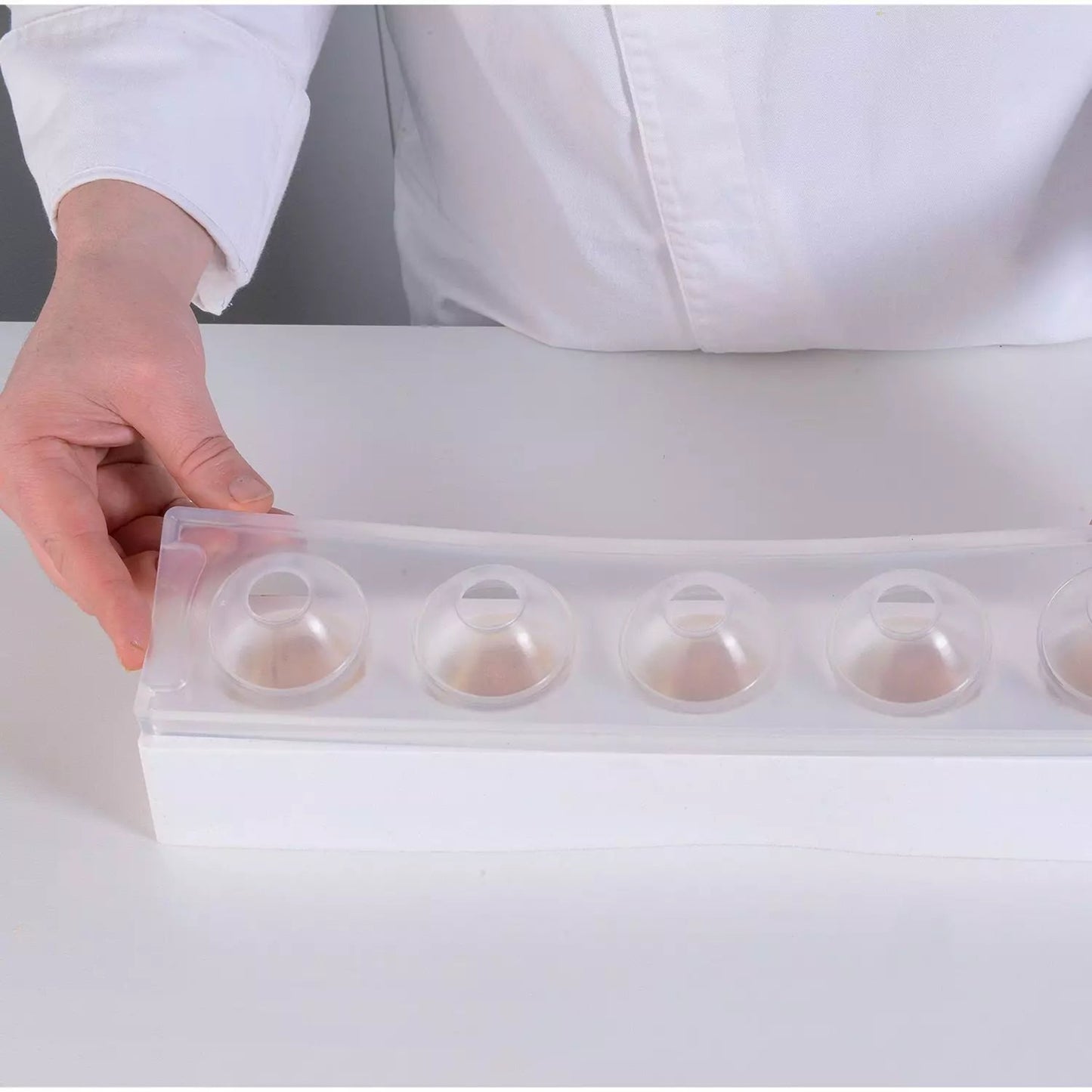 Silikomart Mul3d egg Silicone mould