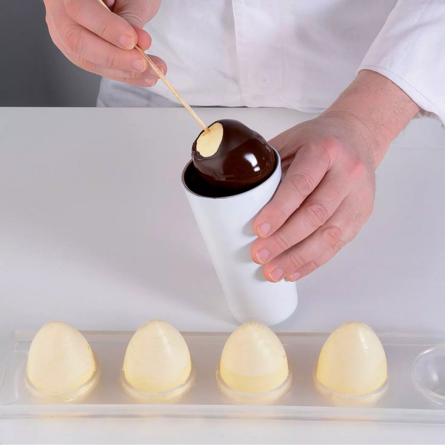 Silikomart Mul3d egg Silicone mould