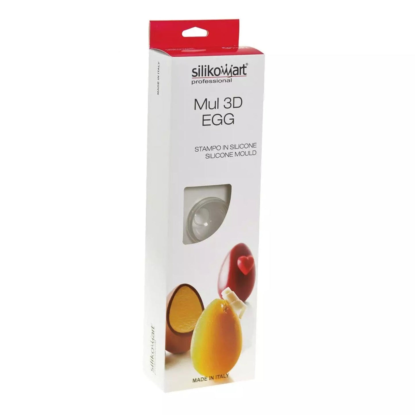 Silikomart Mul3d egg Silicone mould