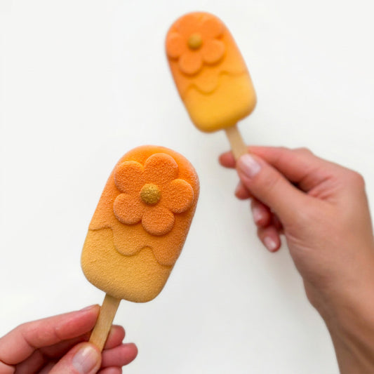 Bloom Wave Lollipop Silicone mould, HM349