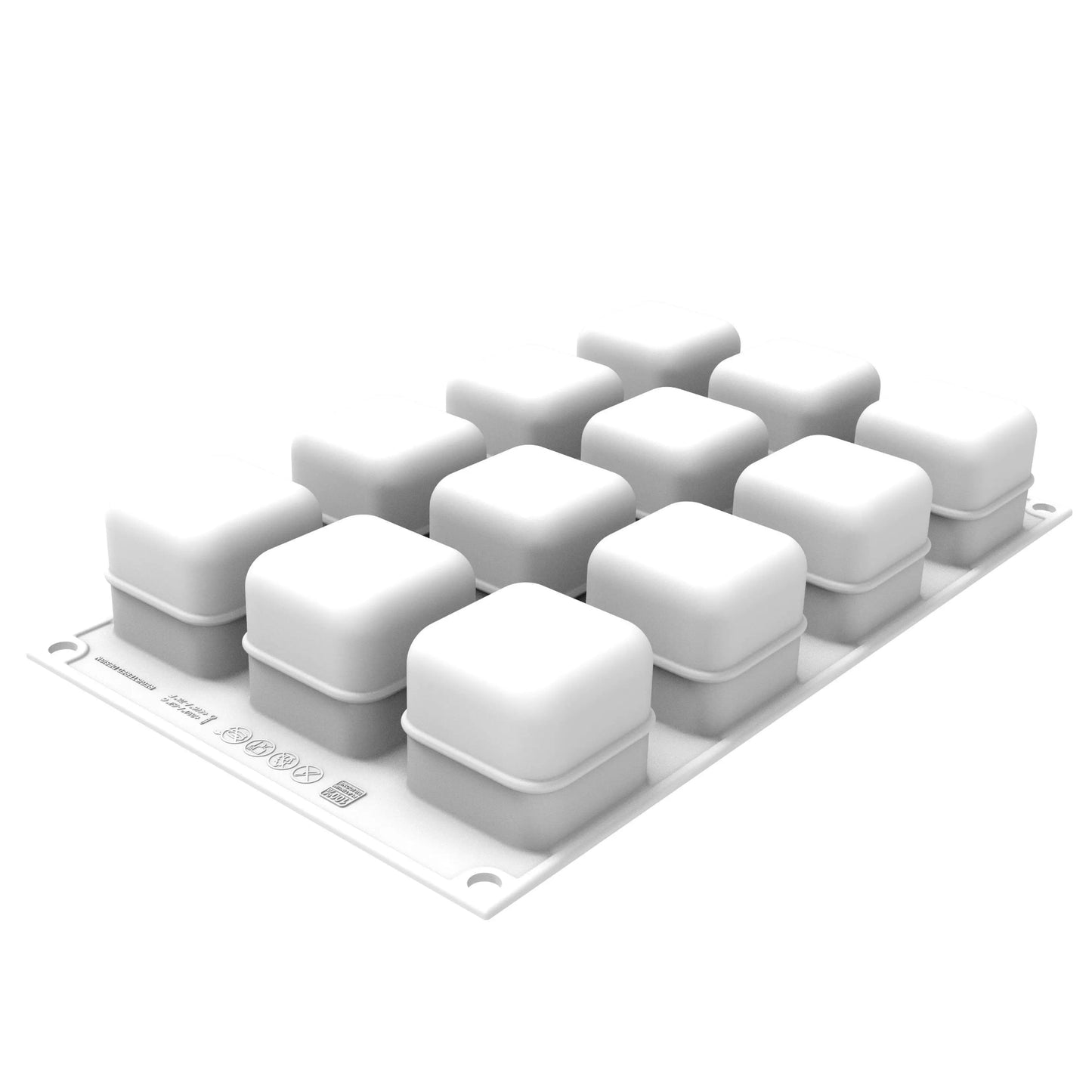 Silikomart Cubo 3d 85 Silicone mould