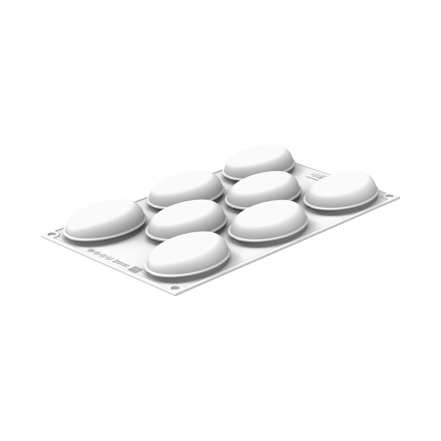 Silikomart Oval 80 Silicone mould