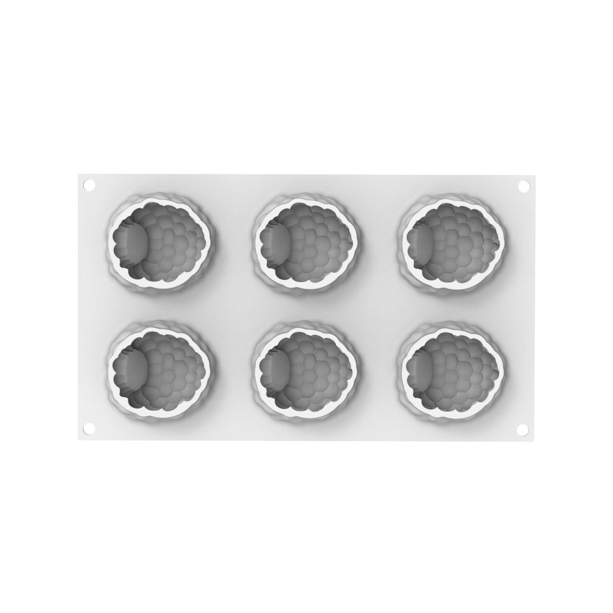 Silikomart Raspberry / Lampone 120 Silicone mould