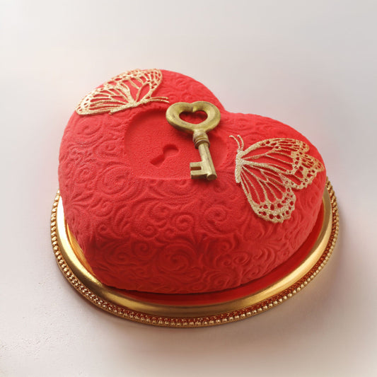 Secret Love Cake Silicone Mould, HM214