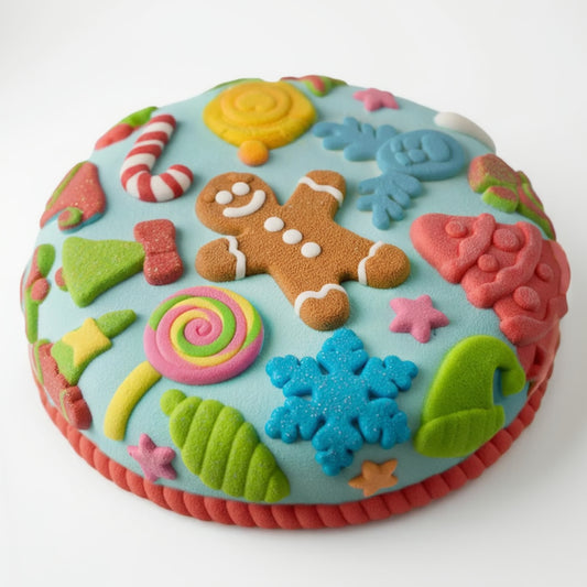 Christmas land Silicone Mould, HM067