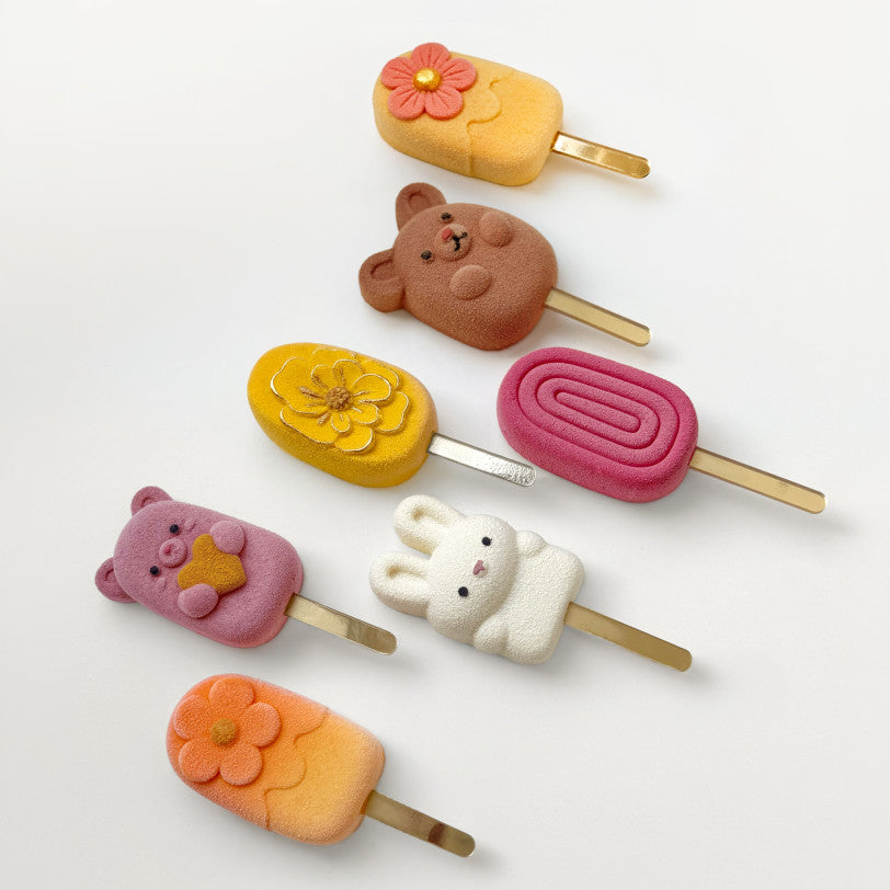 Bloom Wave Lollipop Silicone mould, HM349