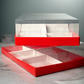 Transparent box for 6 mini cakes, CB26177MC