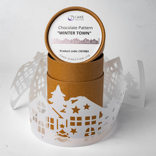 Chocolate Pattern "Winter Town" CM1883
