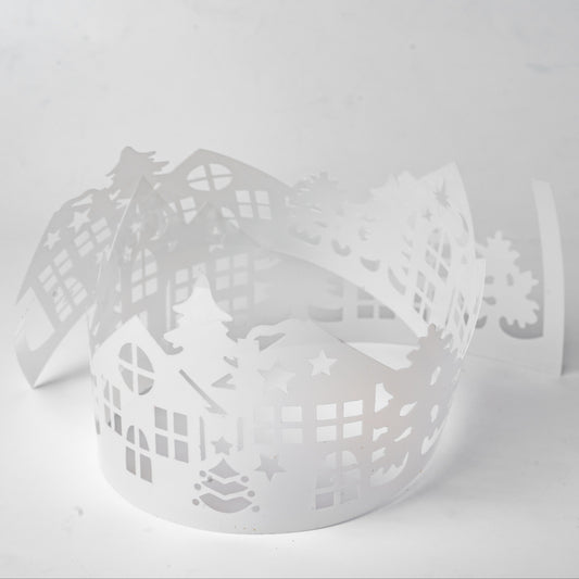 Chocolate Pattern "Winter Town" CM1883