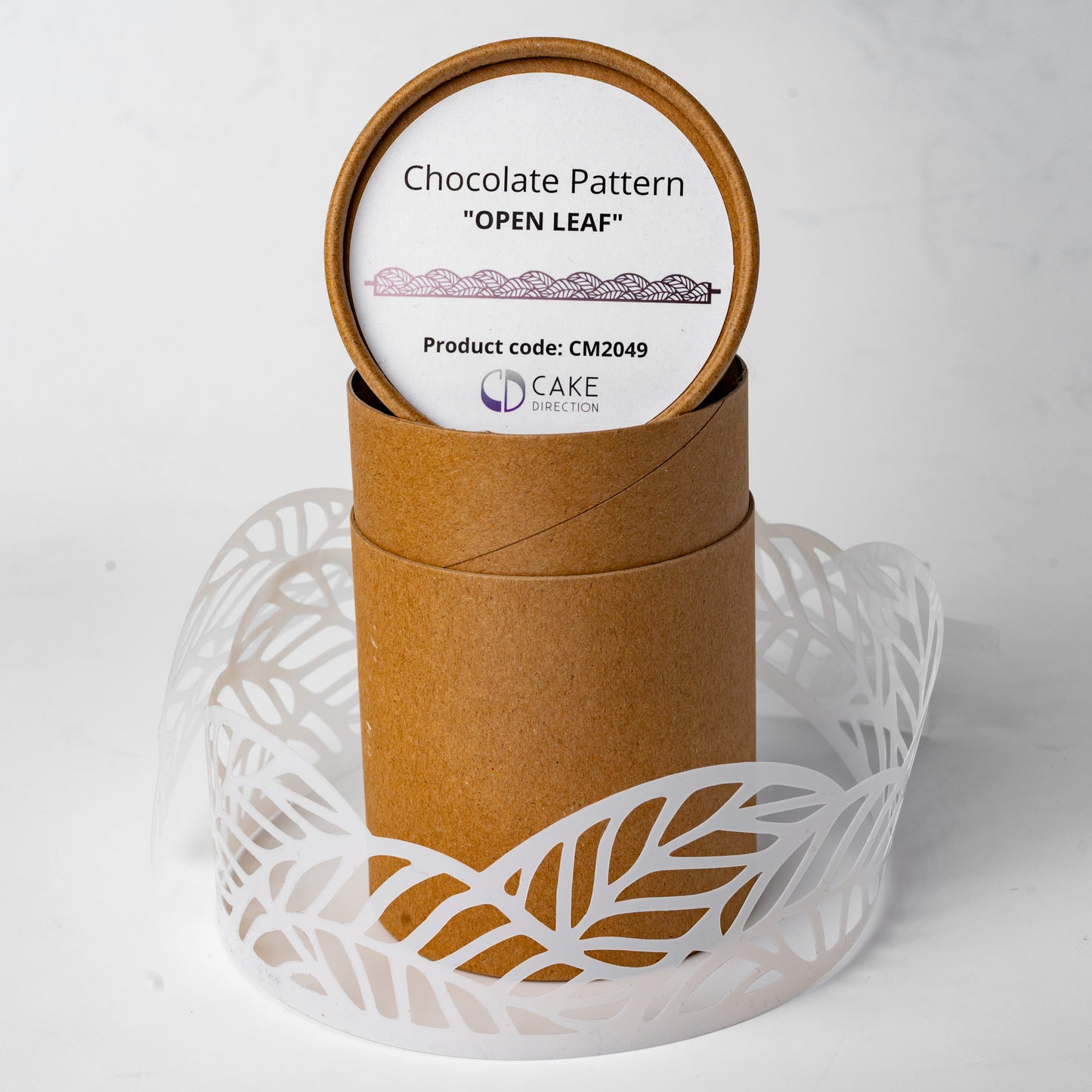 Chocolate Pattern "Open Leaf" CM2049