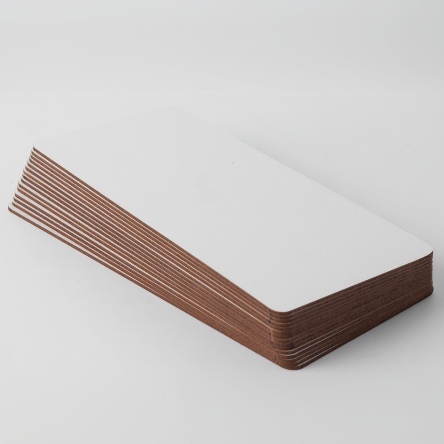 3MM, MDF, WHITE, RECTANGLE, Plain Wooden Boards