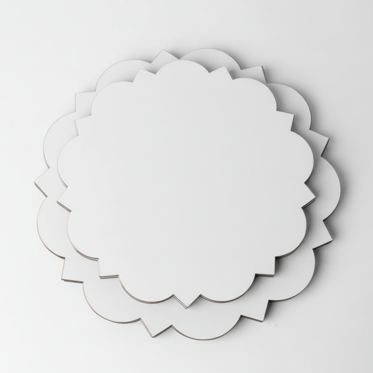 Diamond Plain Wooden Boards, set of 5 pcs