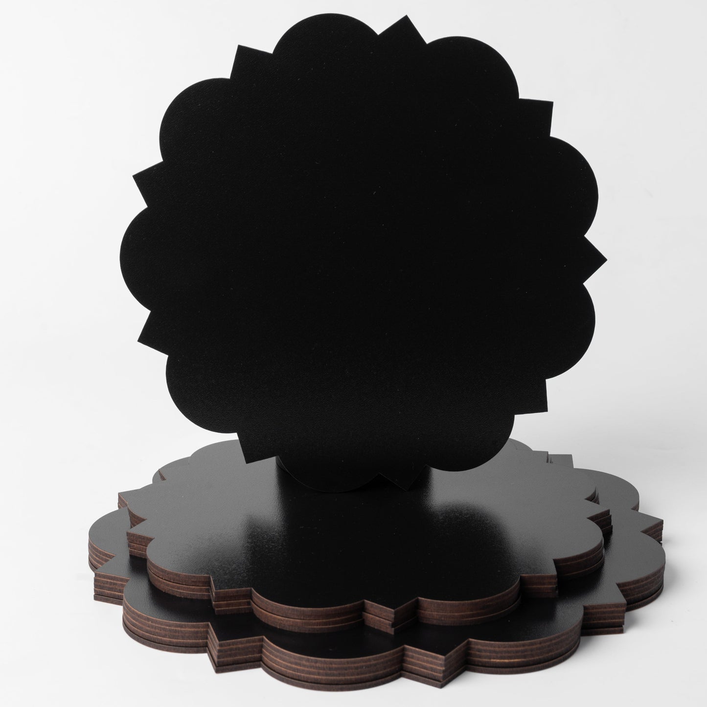 Diamond Plain Wooden Boards, set of 5 pcs