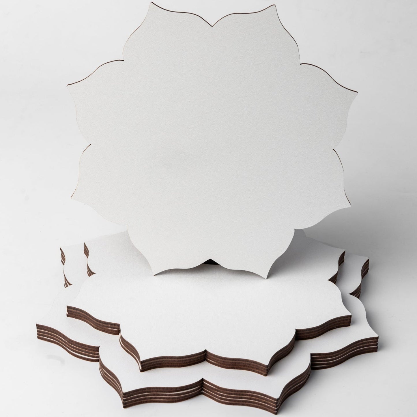 Lily Plain Wooden Boards, set of 5 pcs