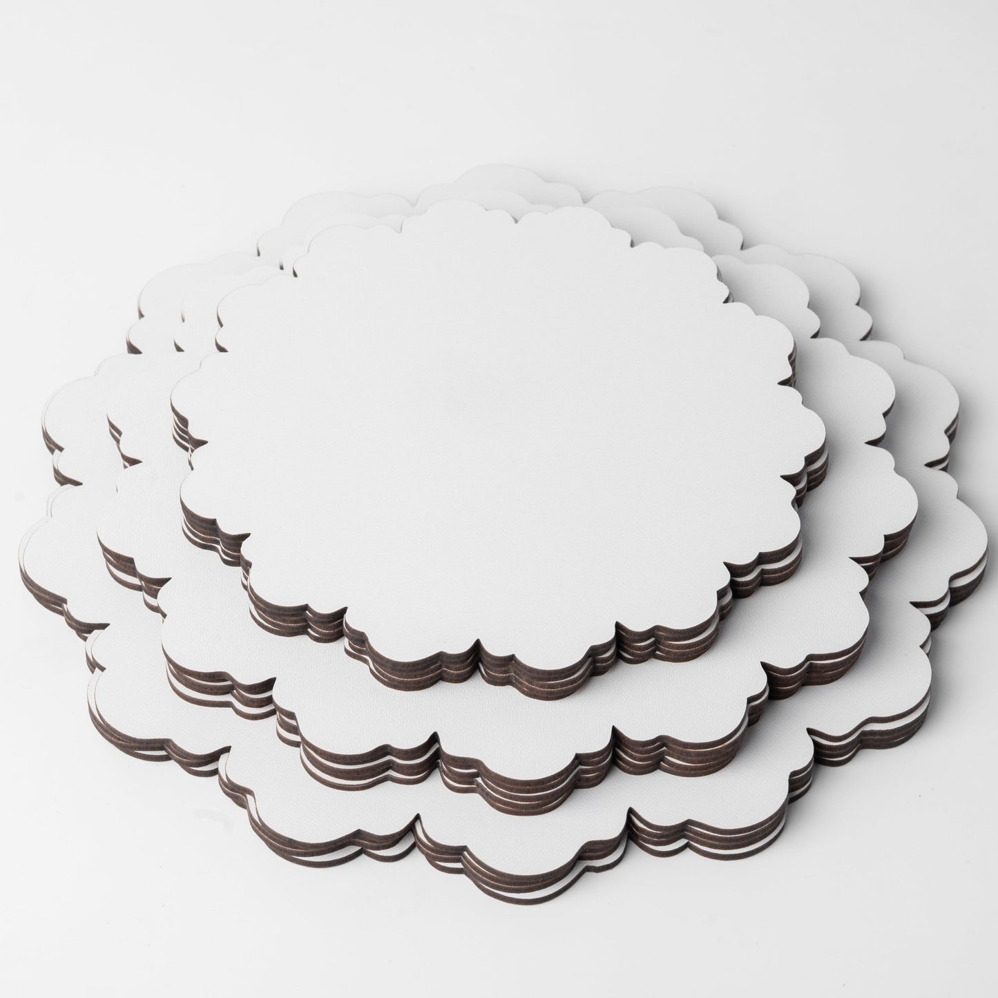 Aquelia Plain Wooden Boards, set of 5 pcs