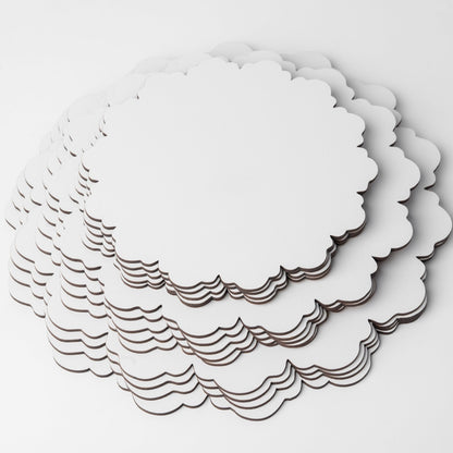 Aquelia Plain Wooden Boards, set of 5 pcs