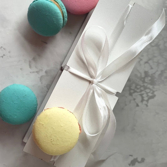 Macaroon Wooden Cake Box