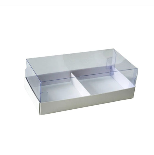 Transparent box for 2 mini cakes, CB1786MC