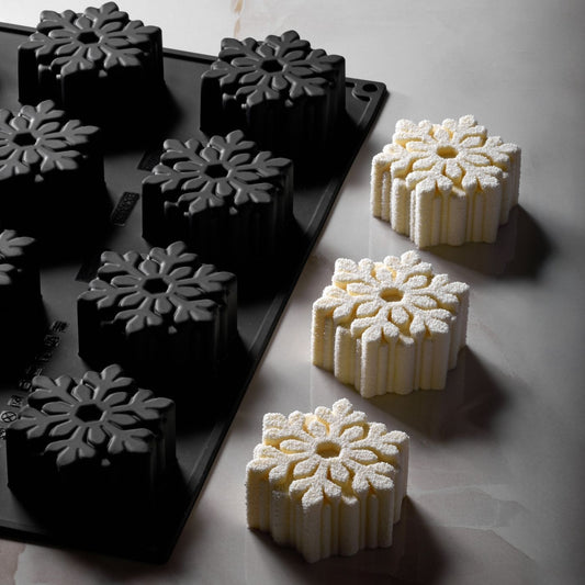 Fiocco di Neve (Snowflake) Silicone mould by Antonio Bachour, PX43125S