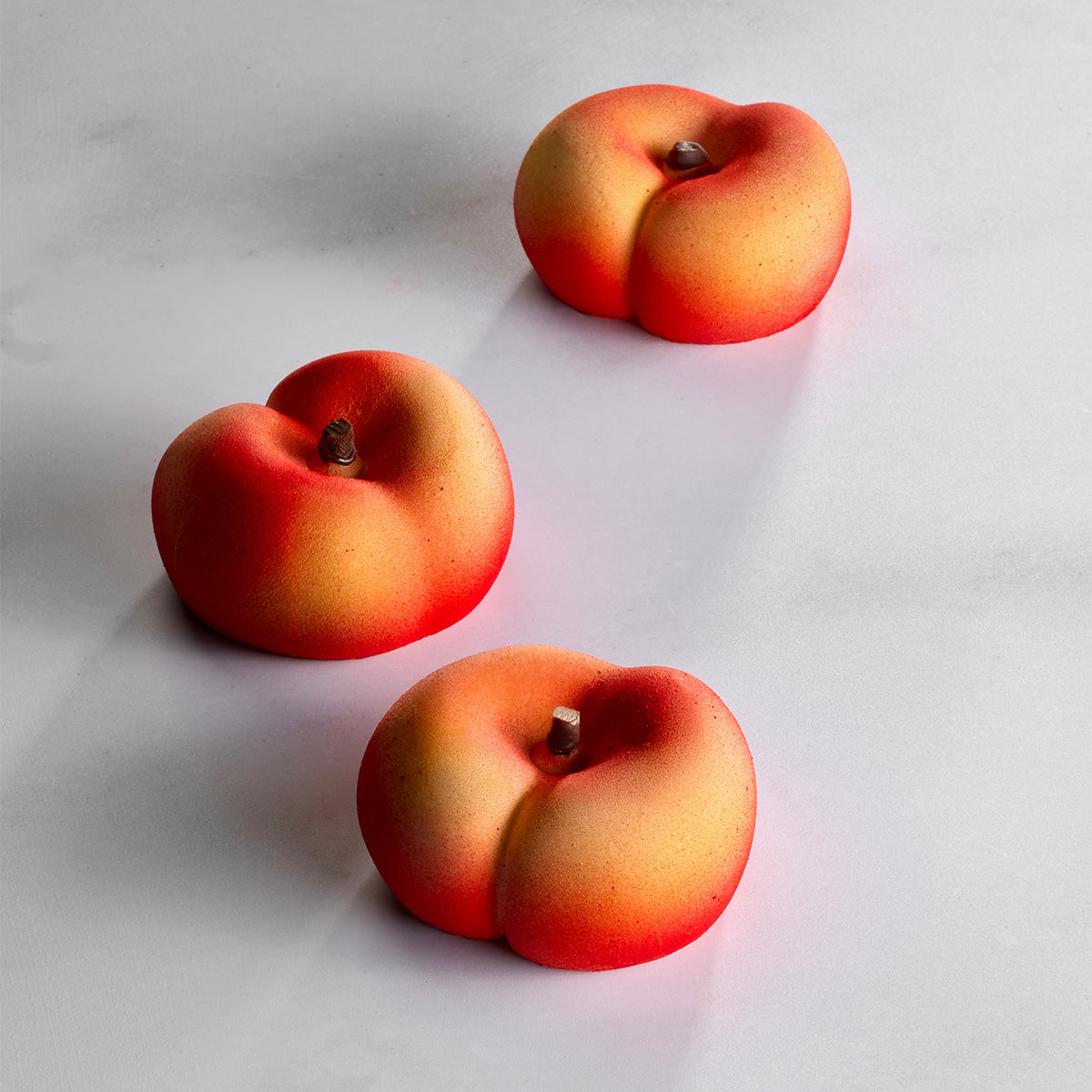 Flat Peach Silicone mould, PX43145S