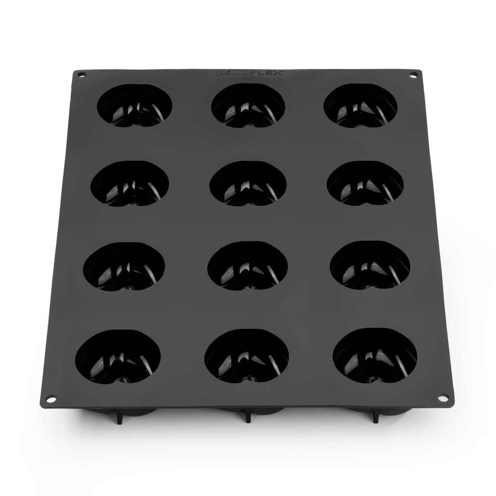 Flat Peach Silicone mould, PX43145S