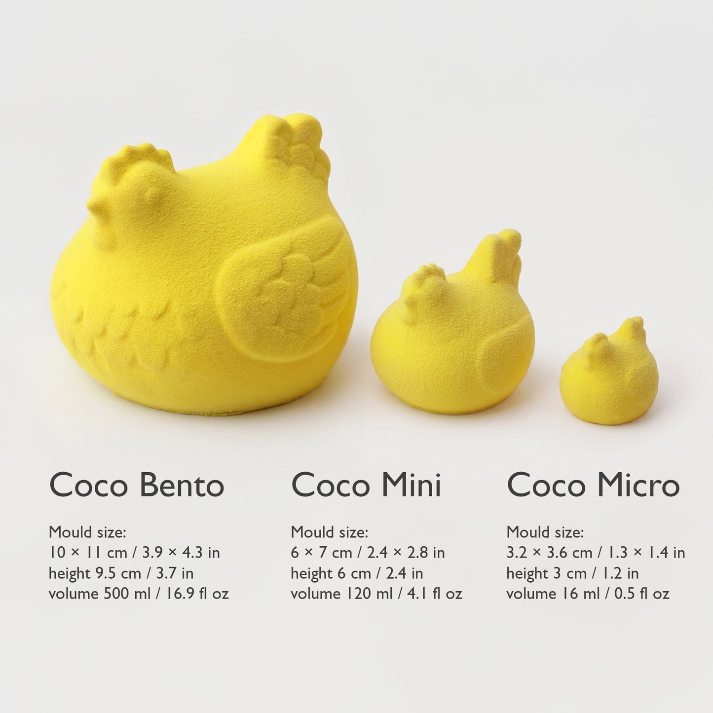 Coco mini cake Silicone Mould, HM256
