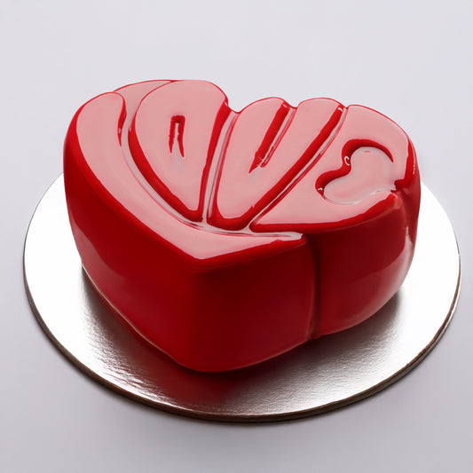 Love Cake Silicone Mould HM208