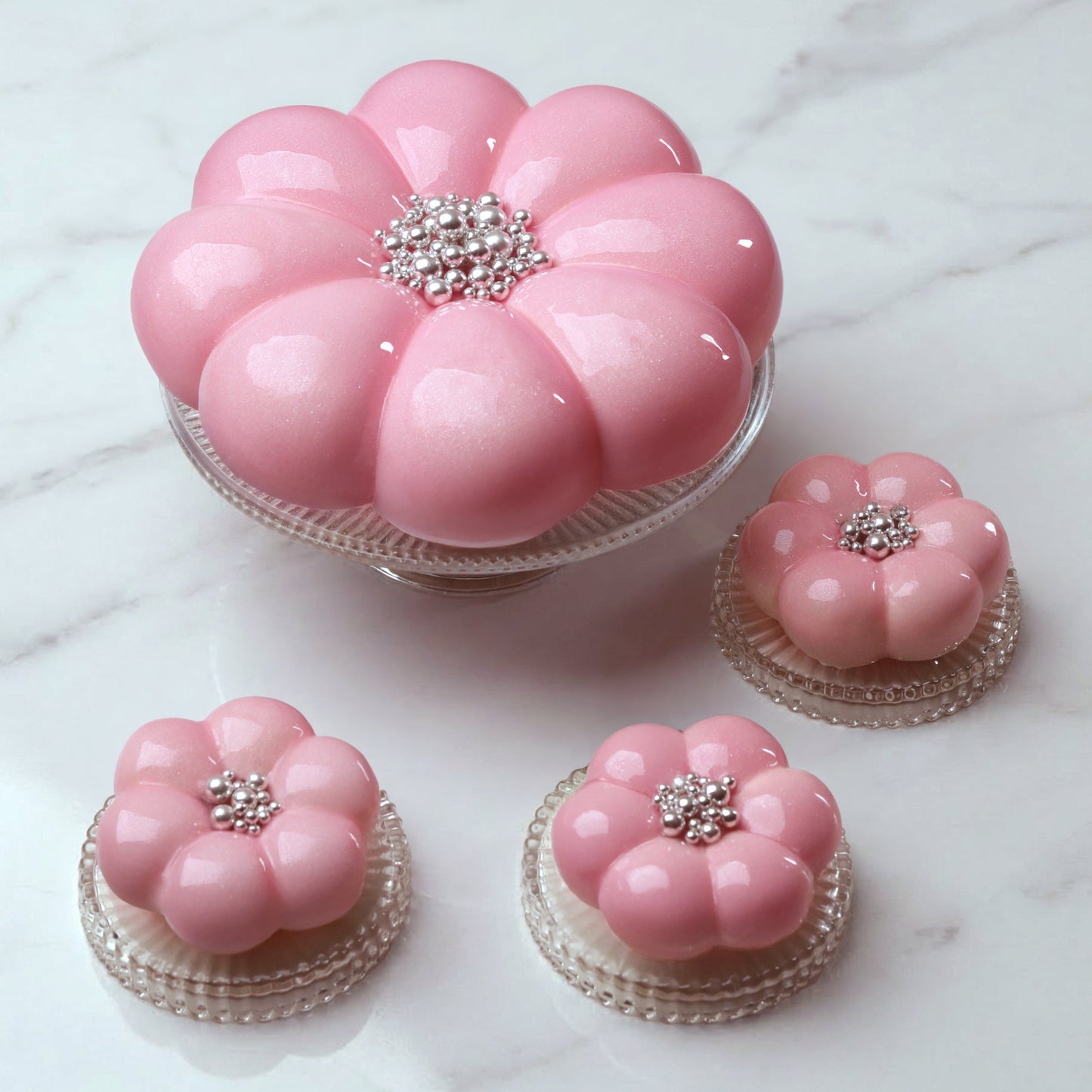 Mini Rosie cake, HM174 Silicone Mould