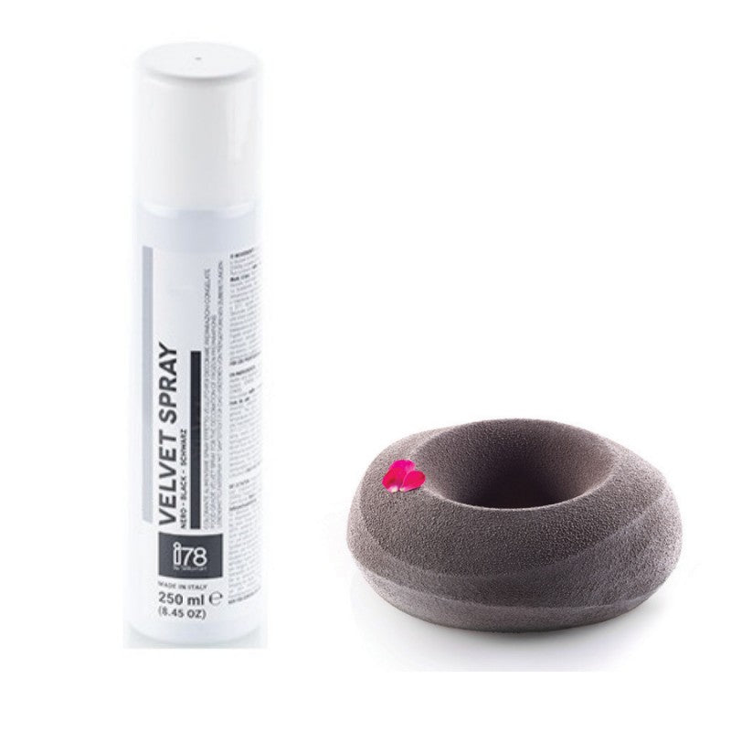 Silikomart Velvet Spray, 250 ml, Black