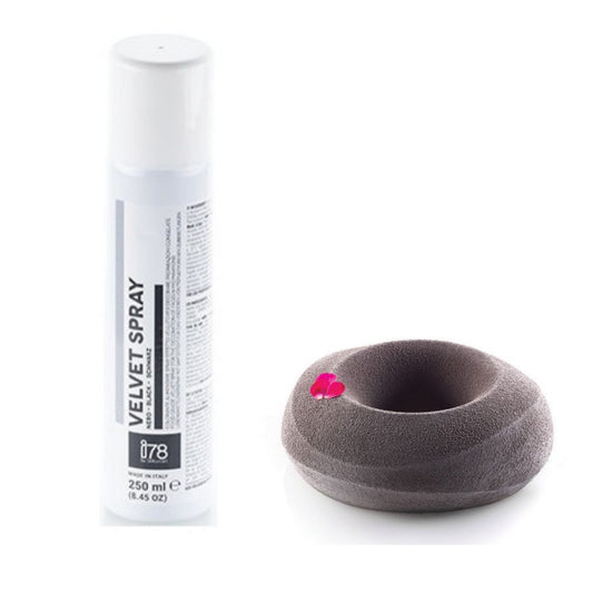 Silikomart Velvet Spray, 250 ml, Black