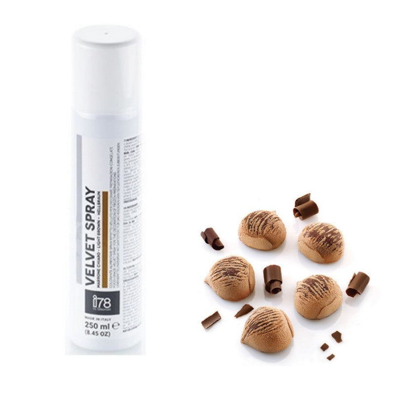 Silikomart Velvet Spray, 250 ml, Light Brown