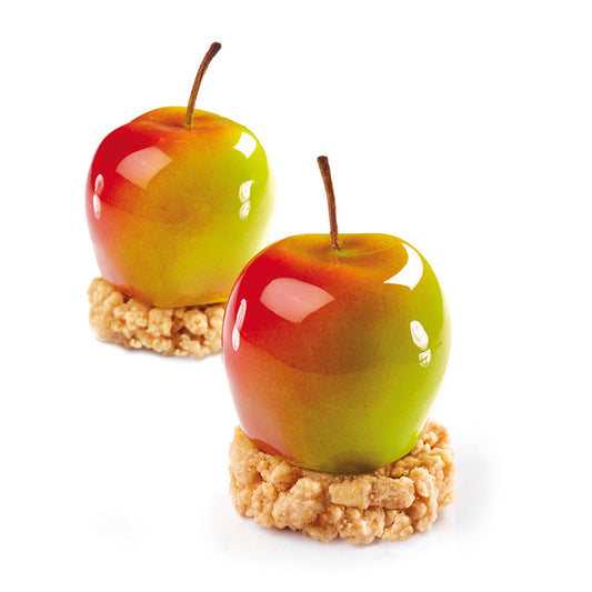 Apple Tutti Frutti Silicone mould by Emmanuele Forcone, PX4330