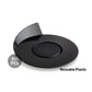 Silikomart black round mini cake tray ø86 mm, set 100