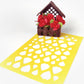 Silicone Pattern for decoration "Rose Petals" CM1783