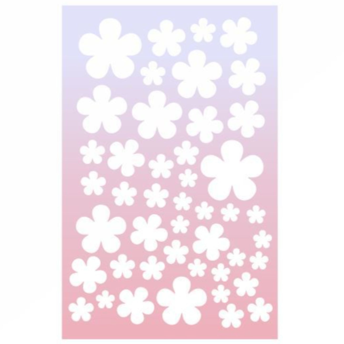 Silicone Pattern for decoration "Flowers" CM1786