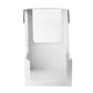 Windowed white cake boxes, plain 18 x 18 x 9 cm