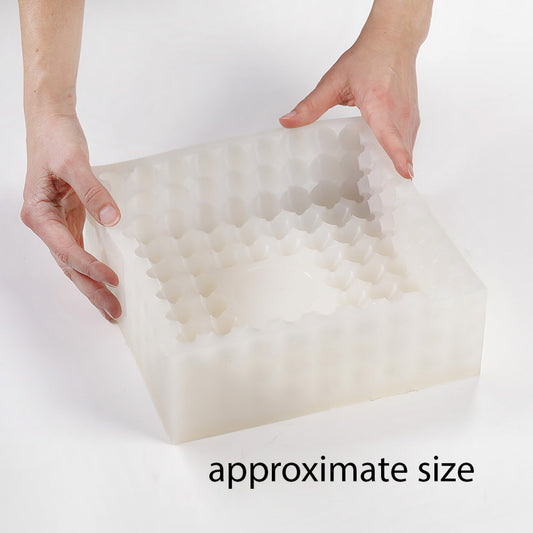 Hand Made Dinara Kasko XXL CLUSTER, HM025 Silicone Mould