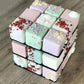 Acrylic "Rubik's Cube" cake stand