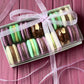 Set of 10 Transparent Macaroon Box