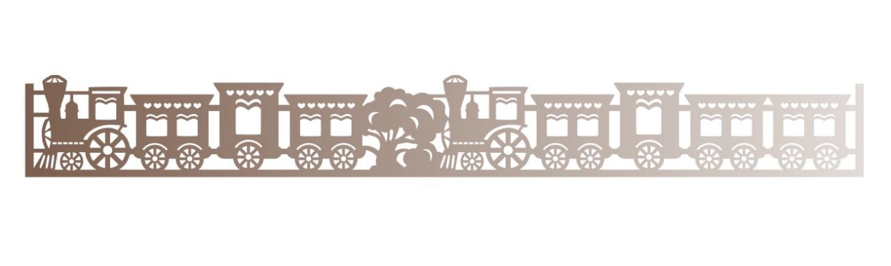 Chocolate Pattern "Little Train" CM2087